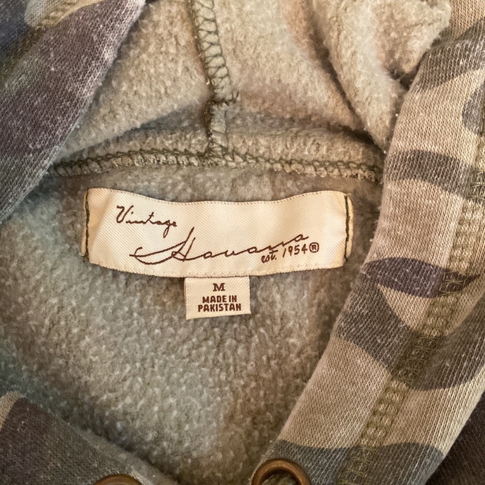 Vintage Havana Camo Hoodie ☆ Size Medium - Picture 3 of 4